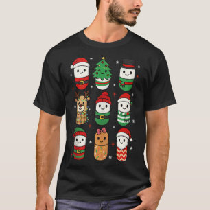 Pharmacy Christmas Xmas Vibes Pharmacist Pharm Tec T-Shirt