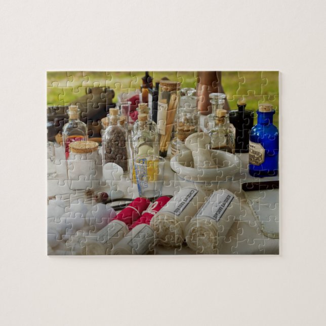 Pharmacy - Civil war field kit Jigsaw Puzzle (Horizontal)