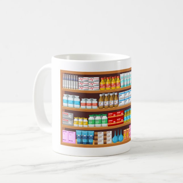 Pharmacy Coffee Mug (Front Left)