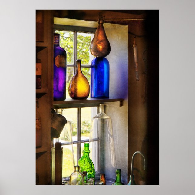 Pharmacy - Colorful glassware Poster (Front)