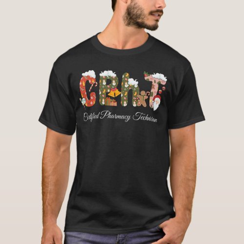 Pharmacy Cpht Certified Pharmacy Technician T_Shirt