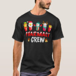 Pharmacy Crew Christmas Pills Snowman Reindeer San T-Shirt<br><div class="desc">Pharmacy Crew Christmas Pills Snowman Reindeer Santa Claus  .</div>