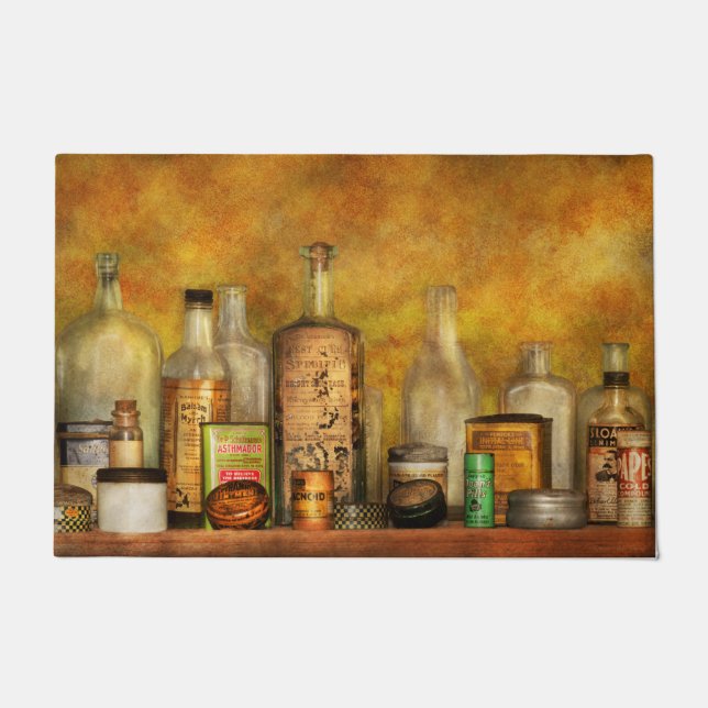 Pharmacy  - Diuretics and Blood Cures Doormat (Front)