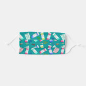 Pharmacy Face Masks Blue (Front, Folded)