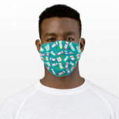 Pharmacy Face Masks Blue (Worn)