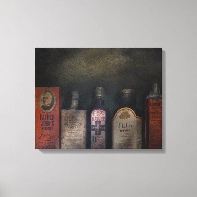 Pharmacy - Feel good medicine Canvas Print (Front)