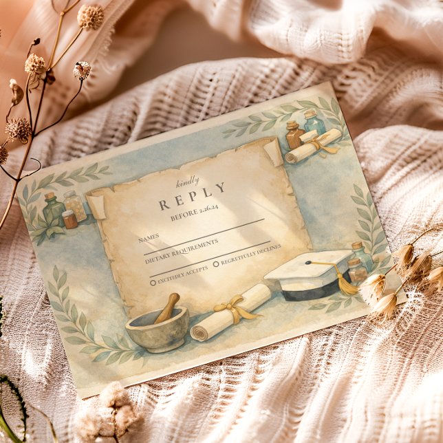 Pharmacy Graduate Milestone RSVP Card (Creator Uploaded)