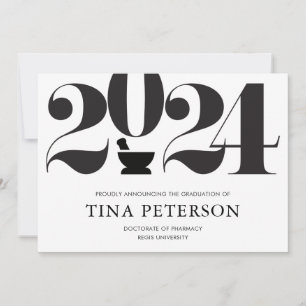 Pharmacy Graduation Announcement