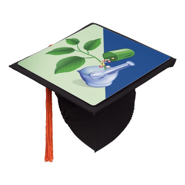 Pharmacy Graduation Cap Topper (Angled)