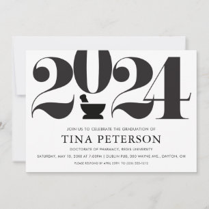 Pharmacy Graduation Party Invitation