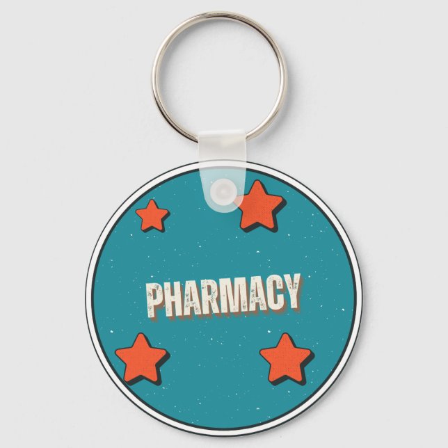 Pharmacy Keychain (Front)