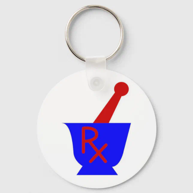 Pharmacy Keychain Zazzle