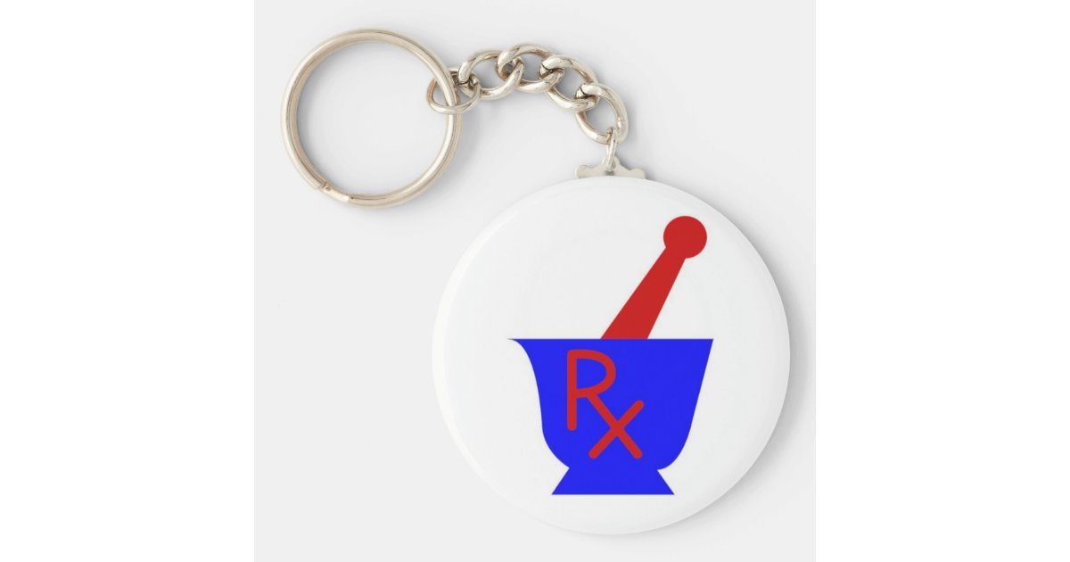 Pharmacy Keychain Zazzle