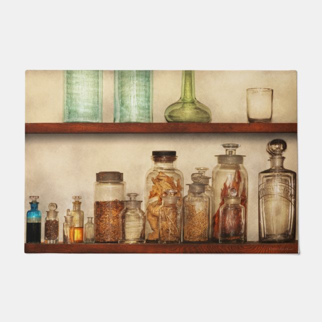 Pharmacy - Medical herbs Doormat (Front)