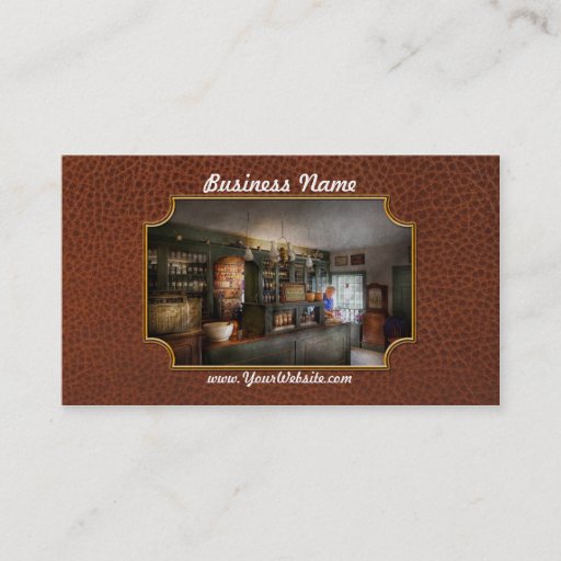 Customizable Pharmacy - Morning Preparations Business Card Templates