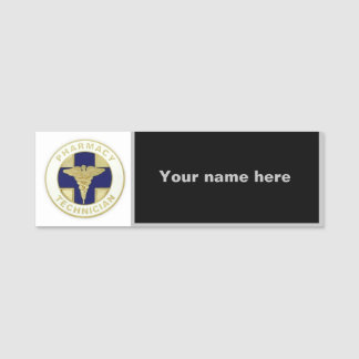 Pharmacy name tag