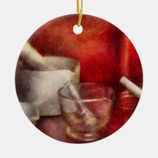Pharmacy - Pestle - Endless variety Ceramic Ornament (Front)