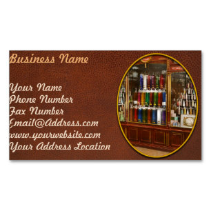 Pharmacy - Pharmaceutical Elegance 1876 Business Card Magnet
