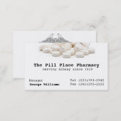 Pharmacy Pharmacist Business Card (Front/Back)