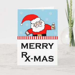 Pharmacy Pharmacist Holiday Christmas Cards