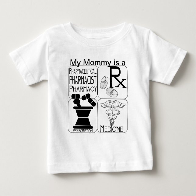 Pharmacy Pharmacist LOGO Baby T-Shirt (Front)