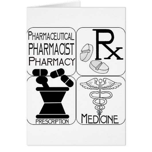 Pharmacy Pharmacist LOGO Cards (Front)