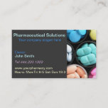 Pharmacy Pharmacist Medication List Business Card at Zazzle