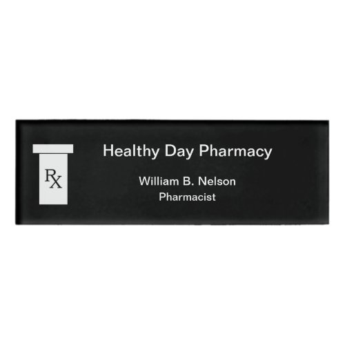Pharmacy Pharmacist Name Tag
