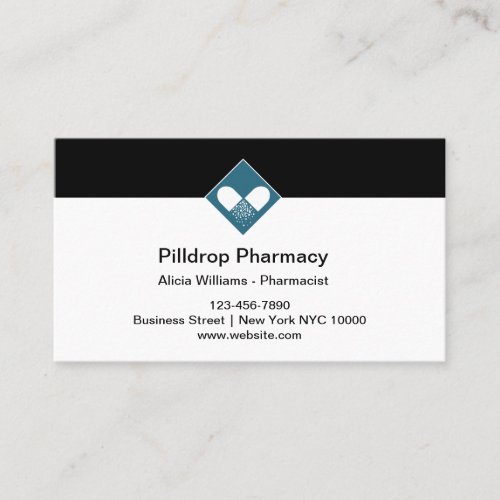 Pharmacy Pharmacist Retail Business Cards
