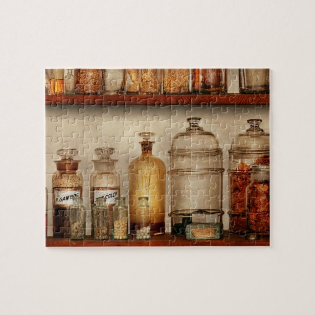 Pharmacy - Pharmacy curiosities Jigsaw Puzzle (Horizontal)