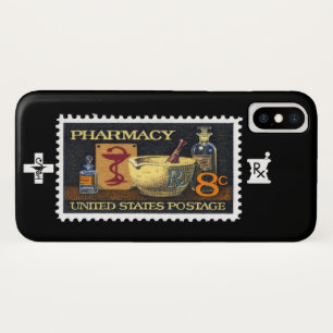 Pharmacy Rx Stamp~Pharmacist ~Druggist~Apothecary iPhone X Case