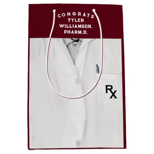 Pharmacy School Graduation Medium Gift Bag