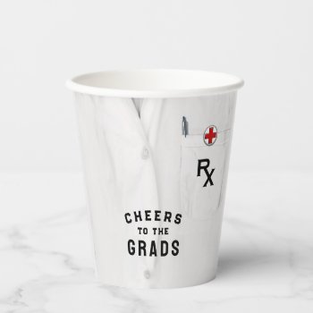 Pharmacy School Graduation Paper Cups by partygames at Zazzle