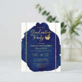 Pharmacy School Graduation Party Budget Invitation (Standing Front)