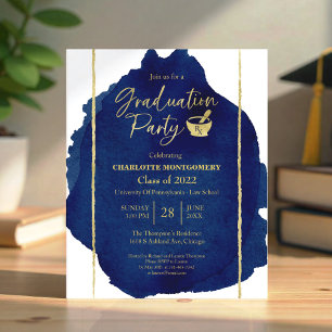 Pharmacy School Graduation Party Budget Invitation
