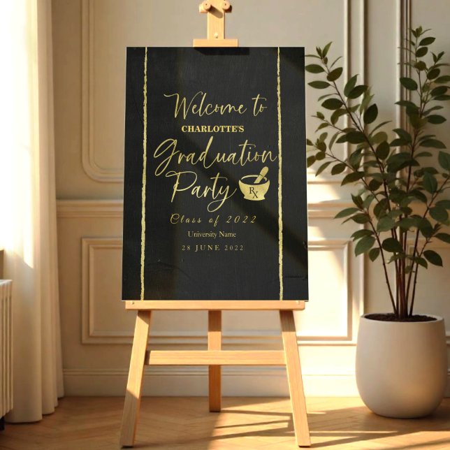 Pharmacy School Graduation Party Welcome Sign (Creator Uploaded)