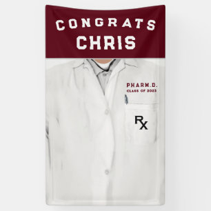 Pharmacy School Graduation Pharmacist Congrats Banner
