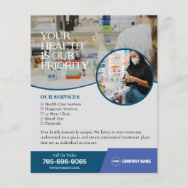 Pharmacy Services Custom Flyer