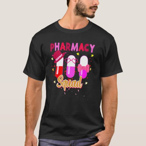 Pharmacy Squad Pharmacist Valentines Day Matching T_Shirt