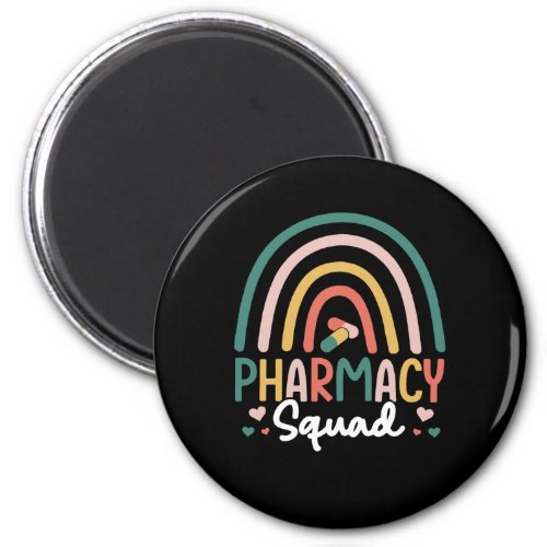 Pharmacy Squad Rainbow Magnet
