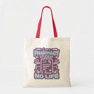 PHARMACY STUDENT QUOTES TOTE BAG