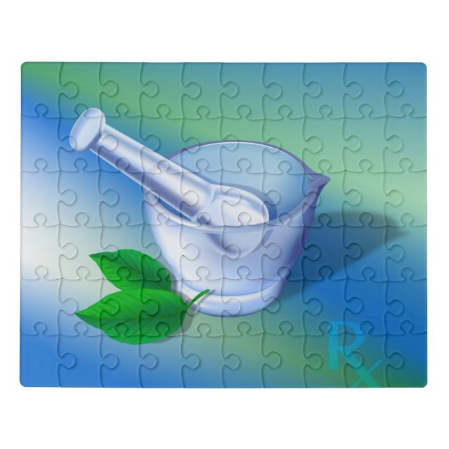 Pharmacy Symbol Jigsaw Puzzle (Puzzle Horizontal)