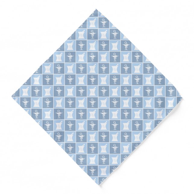 Pharmacy Symbol | Pharmacist | Pharmacy Tech Bandana (Front)