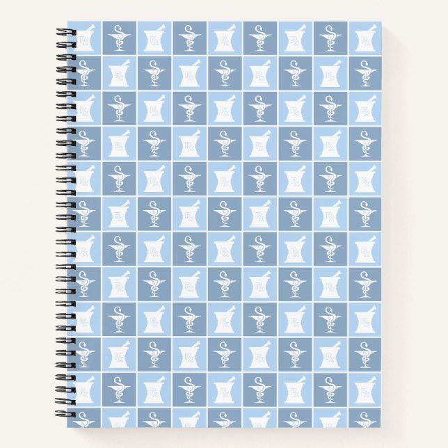 Pharmacy Symbol | Pharmacist | Pharmacy Tech Notebook (Front)