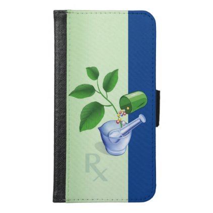 Pharmacy Symbols Samsung Galaxy S6 Wallet Case