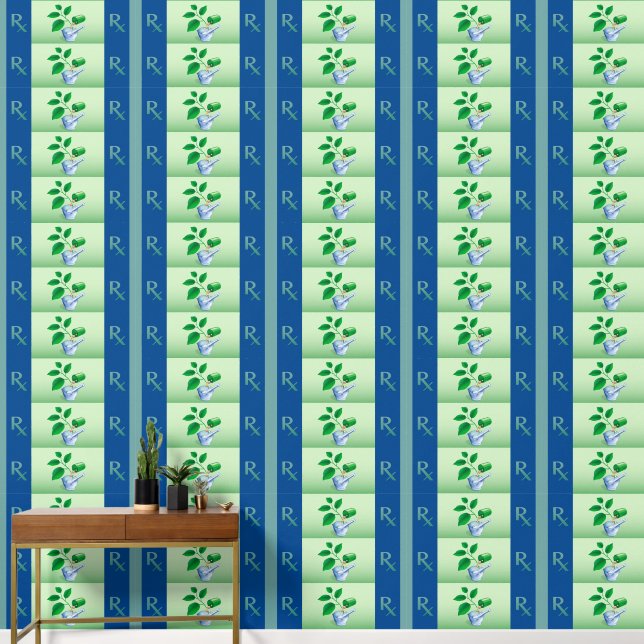 Pharmacy Symbols Wallpaper (Hallway)