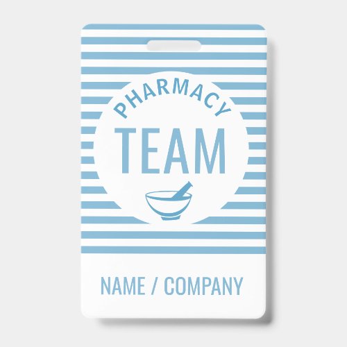 Pharmacy Team Name Badge | Custom Pharmacy Staff