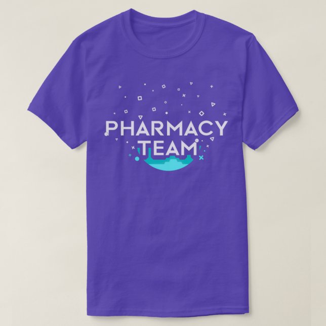 Pharmacy Team Sayings Pharmacist Apothecary Job T-Shirt (Design Front)
