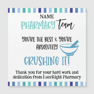Pharmacy team thank you