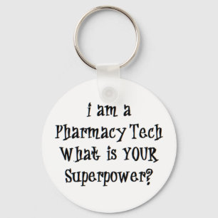 pharmacy tech keychain